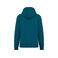 Sudadera oversize con capucha reciclada unisex NS408. Color verde pavo real.