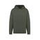 Sudadera oversize con capucha reciclada unisex NS408. Color caqui orgánico.