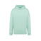 Sudadera oversize con capucha reciclada unisex NS408. Color verde arroyo.
