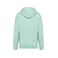 Sudadera oversize con capucha reciclada unisex NS408. Color verde arroyo.
