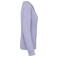 Sudadera oversize tejido Terry Towel reciclada mujer NS413. Color parma.