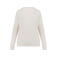 Sudadera oversize tejido Terry Towel reciclada mujer NS413. Color marfil.