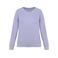 Sudadera oversize tejido Terry Towel reciclada mujer NS413. Color parma.