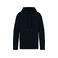 Sudadera capucha tejido Terry Towel orgánica unisex NS416. Color negro lavado.
