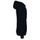 Sudadera capucha tejido Terry Towel orgánica unisex NS416. Color negro lavado.