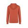 Sudadera capucha tejido Terry Towel orgánica unisex NS416. Color pomelo lavado.
