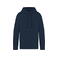 Sudadera capucha tejido Terry Towel orgánica unisex NS416. Color azul marino lavado.