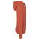 Sudadera capucha tejido Terry Towel orgánica unisex NS416. Color pomelo lavado.