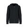 Sudadera capucha y cremallera tejido Terry Towel orgánica unisex NS417. Color negro lavado.