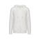 Sudadera capucha y cremallera tejido Terry Towel orgánica unisex NS417. Color marfil lavado.