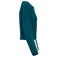 Sudadera reciclada mujer NS429. Color verde pavo real.