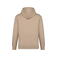 Sudadera capucha orgánica unisex NS436. Color arena mojada.