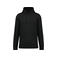 Sudadera capucha orgánica unisex NS436. Color negro.