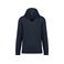 Sudadera capucha orgánica unisex NS436. Color azul marino.