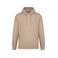 Sudadera capucha orgánica unisex NS436. Color arena mojada.