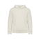 Sudadera oversize con capucha sostenible niño NS438. Color marfil.