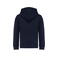 Sudadera oversize con capucha sostenible niño NS438. Color azul marino.