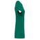 Vestido camiseta orgánico mujer NS5028. Color verde malaquita.