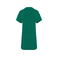 Vestido camiseta orgánico mujer NS5028. Color verde malaquita.