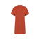 Vestido camiseta orgánico mujer NS5028. Color pomelo.