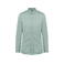 Camisa orgánica lavada mujer NS503. Color verde jade lavado.