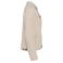Chaqueta orgánica de cáñamo mujer NS607. Color natural crudo.