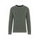 Jersey cuello redondo orgánico hombre NS911. Color caqui orgánico.