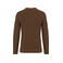Jersey cuello redondo orgánico hombre NS911. Color caramelo.