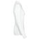 Polo manga larga algodón Supima mujer PK203. Color blanco.
