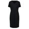 Vestido de manga corta mujer PK5000. Color negro.
