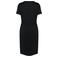 Vestido de manga corta mujer PK5000. Color negro.