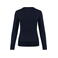 Cardigan de punto algodón Supima mujer PK903. Color azul marino oscuro.