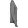 Cardigan de punto algodón Supima mujer PK903. Color gris jaspeado.