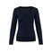 Cardigan de punto algodón Supima mujer PK903. Color azul marino oscuro.