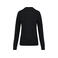 Jersey de lana merina mujer PK911. Color negro.