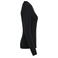 Jersey de lana merina mujer PK911. Color negro.