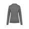 Jersey de lana merina mujer PK911. Color gris jaspeado.