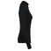Jersey de lana merina mujer PK913. Color negro.