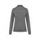 Jersey de lana merina mujer PK913. Color gris jaspeado.