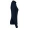 Jersey de lana merina mujer PK913. Color azul marino oscuro.