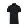 Polo piqué orgánico hombre K2025. Color negro.