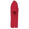 Polo piqué orgánico hombre K2025. Color rojo.