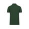 Polo piqué orgánico hombre K2025. Color verde bosque.