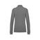 Polo manga larga orgánico mujer K2028. Color gris jaspeado.