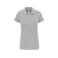 Polo mujer K240. Color gris nieve.