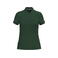 Polo mujer K242. Color verde bosque.
