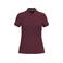 Polo mujer K242. Color vino.