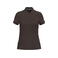 Polo mujer K242. Color chocolate.