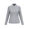 Polo manga larga mujer K244. Color gris oxford.