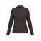 Polo manga larga mujer K244. Color chocolate.